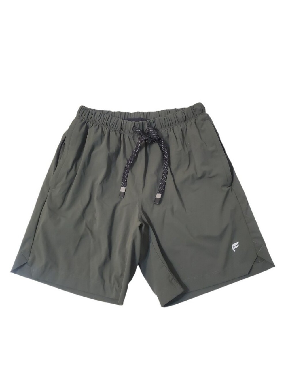 Fabletics Men's Dark Green The One 7" Training Shorts Small